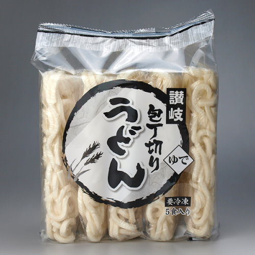 包丁切り冷凍讃岐うどん(太麺)　230g×5食