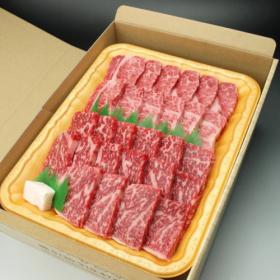 厳選牛肉「旨い牛」の焼き肉ギフト / ロース400gとカルビ400gの800g入セット